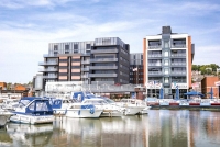 Apartments completed with quartz at One, the Brayford in Lincoln